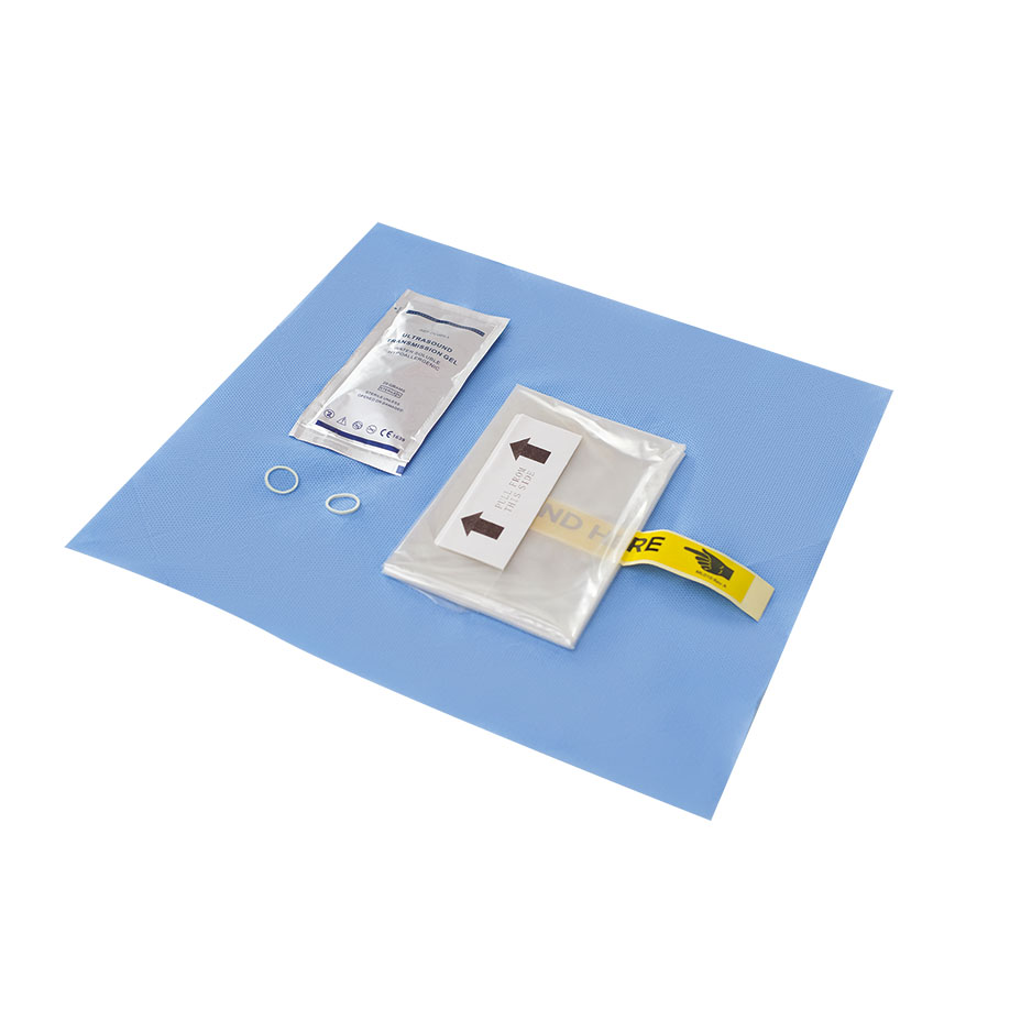 EZCOVER Ultraschallkopfbezug-Set inkl. Gel, 15 x 61 cm