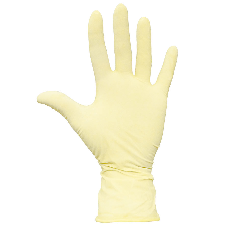 SOFT line U.-Handschuhe Gr. M, Latex, unsteril, puderfrei (100 Stck.)