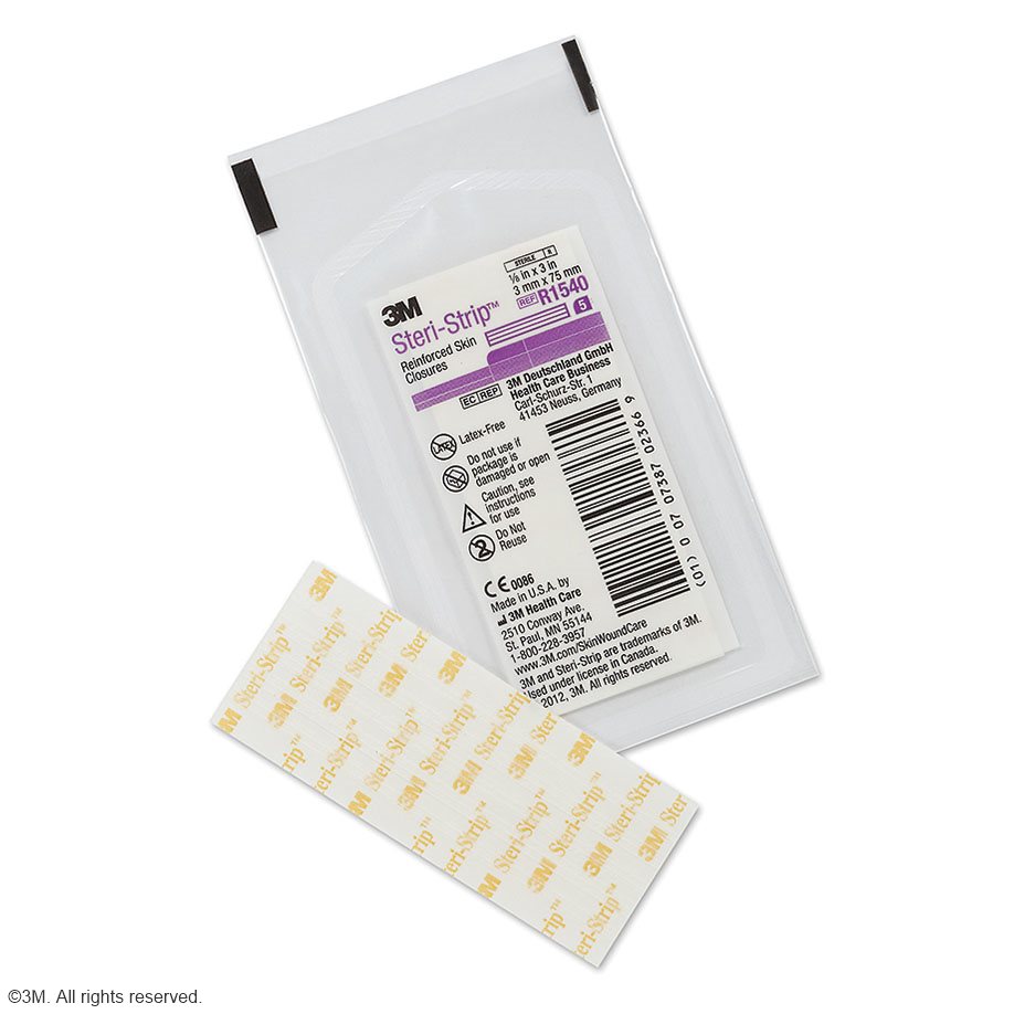 3M Steri-Strip Wundverschlussstreifen 3 x 75 mm (50 x 5 Streifen)