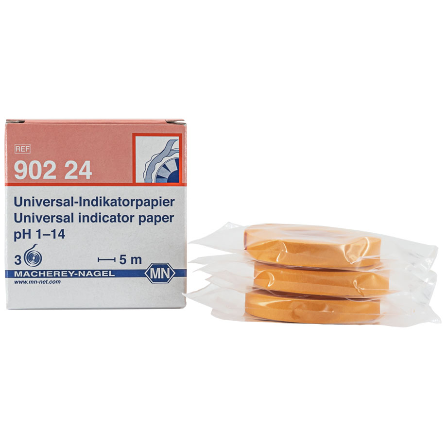Universal-Indikatorpapier pH 1-14 (Nachfüllpackung à 3 Rollen)