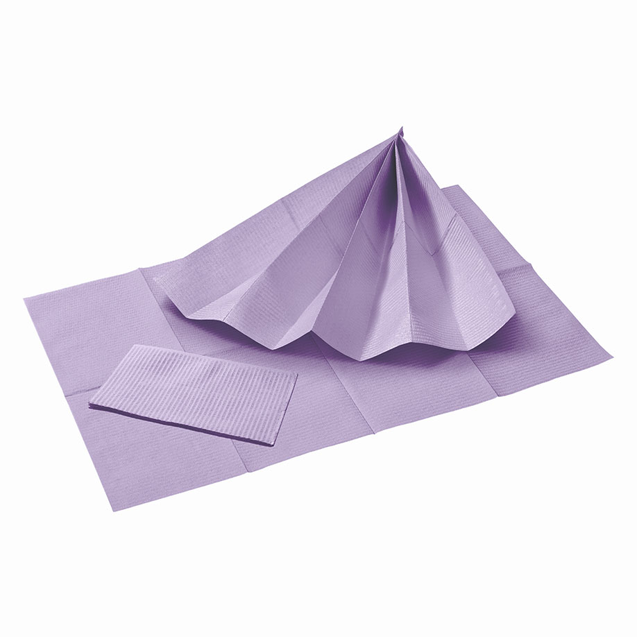 Patientenservietten, lilac, 33 x 45 cm, 2-lagig (500 Stck.)