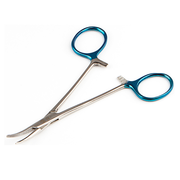 anat. Mosquitoklemmen Halsted gebogen, 12,5 cm, zum Einmalgebrauch (25 Stck.)