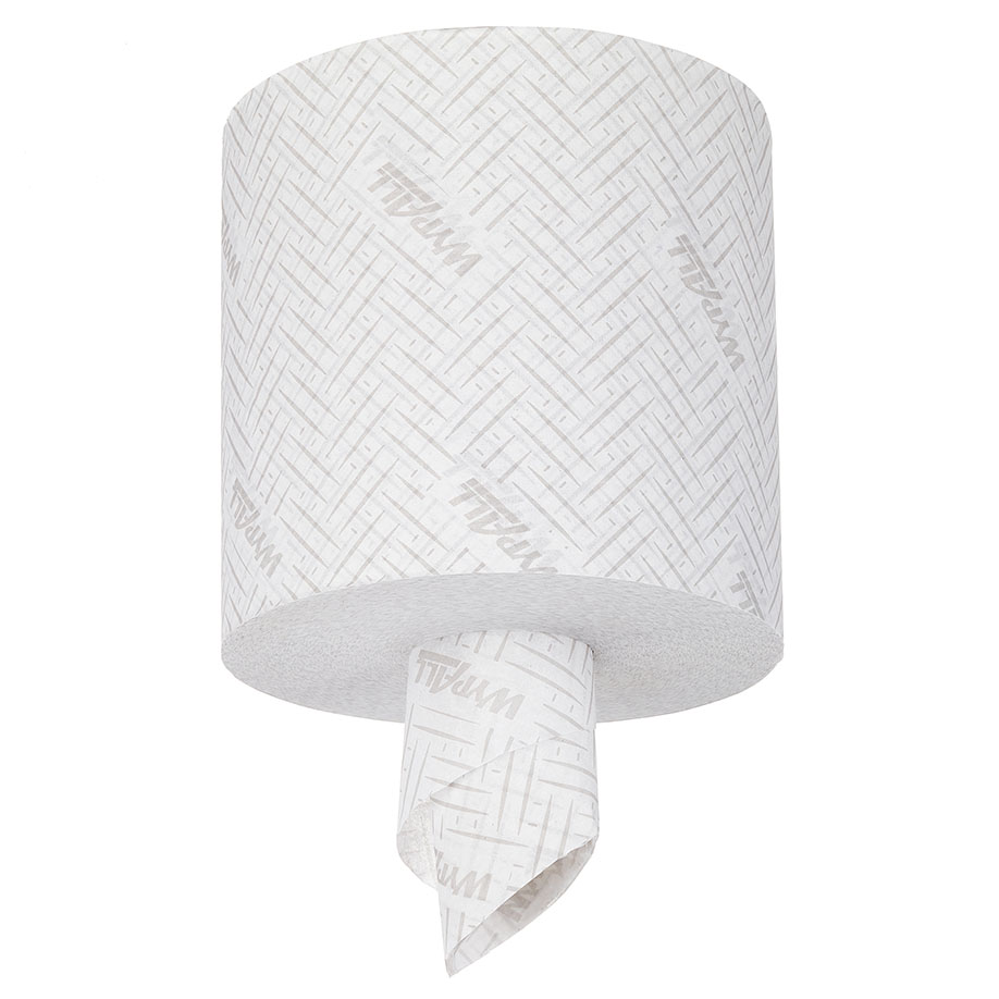 WYPALL Papierreinigungstücher, 1-lagig, weiß,18,5 x 38 cm (6 x 630 Bl.)