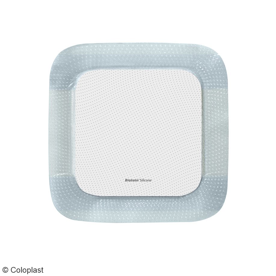 Biatain Silicone Schaumverband steril, 15 x 15 cm (5 Stck.)