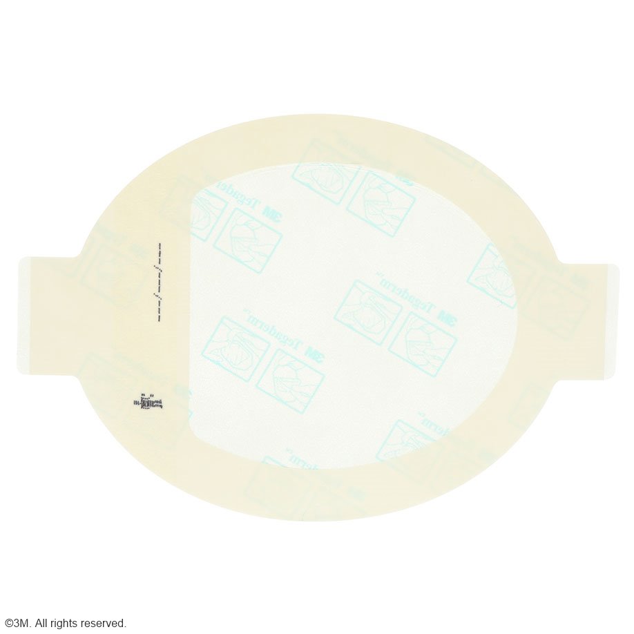3M Tegaderm Film Transparentverband steril, 10 x 11,5 cm, oval (50 Stck.)