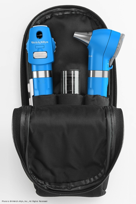 Pocket LED Set royalblau, mit Softtasche