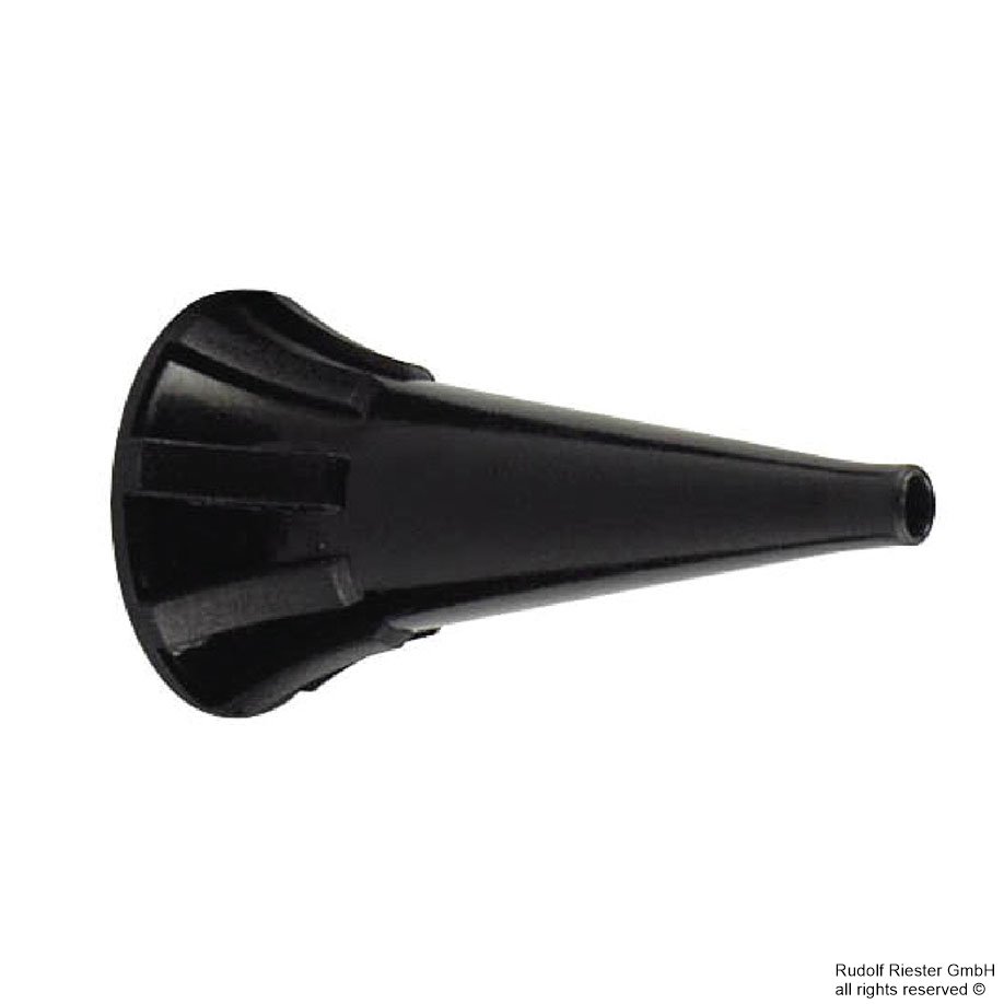 Einmal-Ohrtrichter, Ø 2,5 mm, schwarz (100 Stck.)