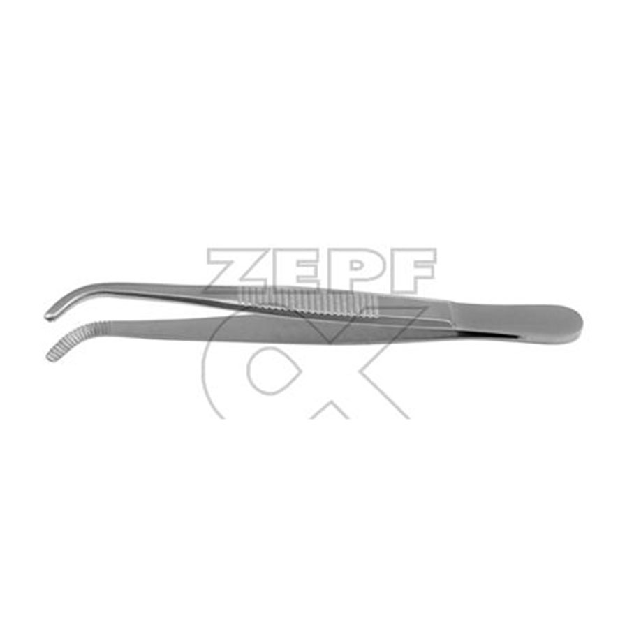 anat. Pinzette, gebogen, 20,0 cm