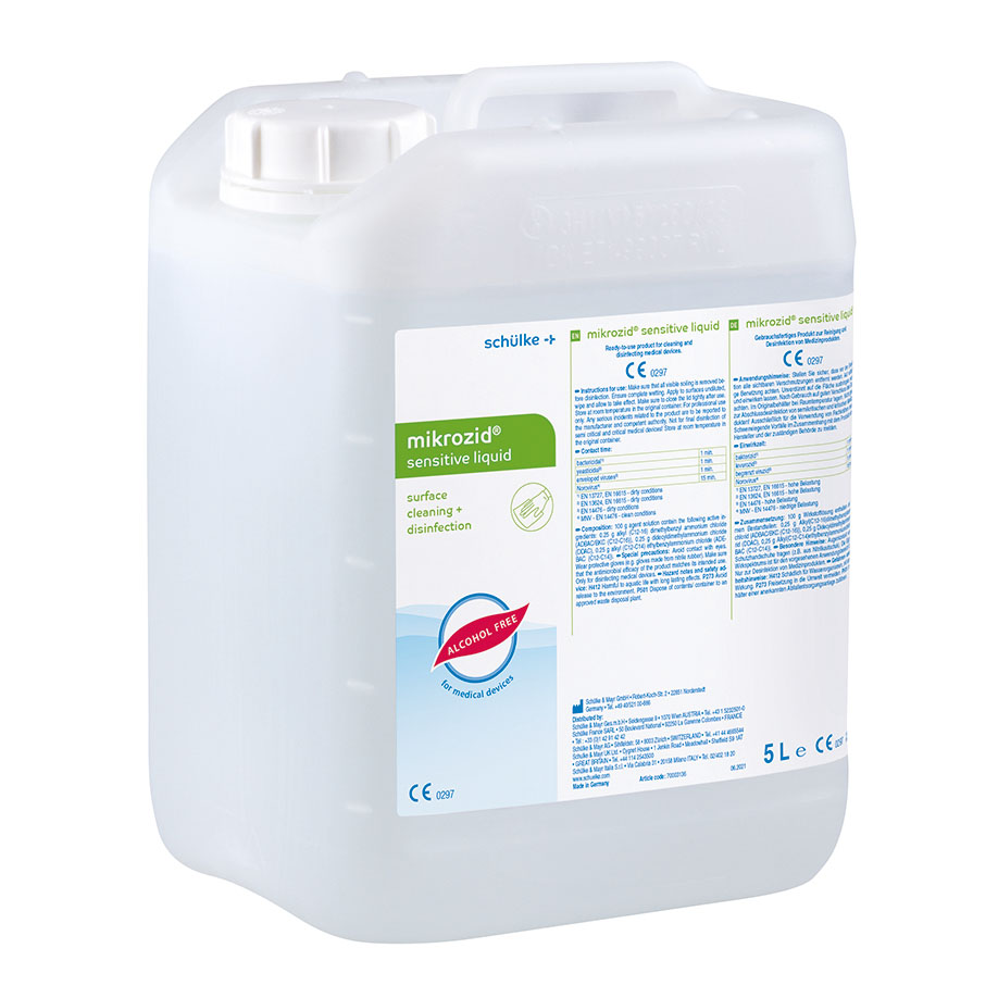 mikrozid sensitive liquid 5 Ltr. Flächenschnelldesinfektion