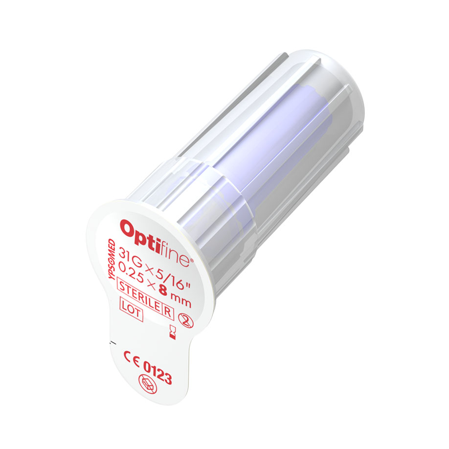 *mylife Optifine Pen-Nadeln 0,25 x 8 mm (100 Stck.) -ausser Handel-/ Alternative: MTG 3200433