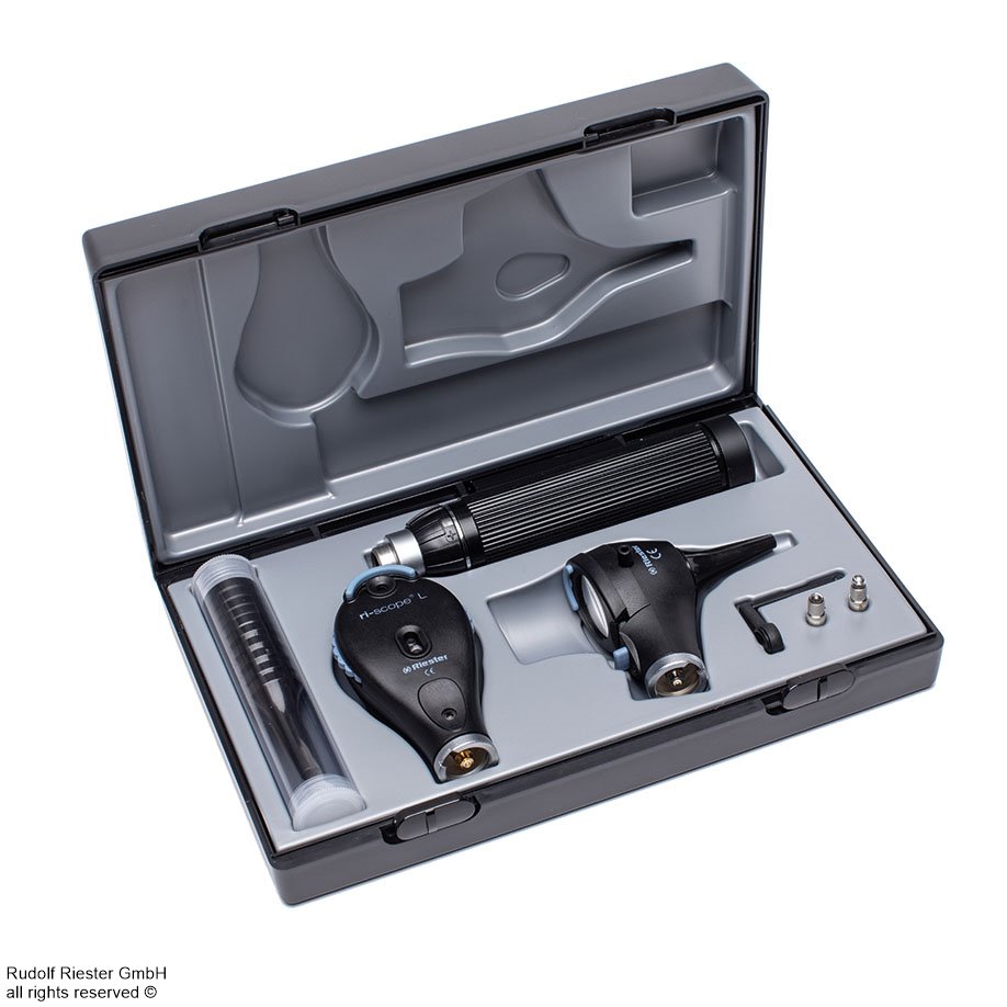 ri-scope L F.O. Otoskop L3/Ophthalm. L2 LED 2,5 V, mit Griff Typ C