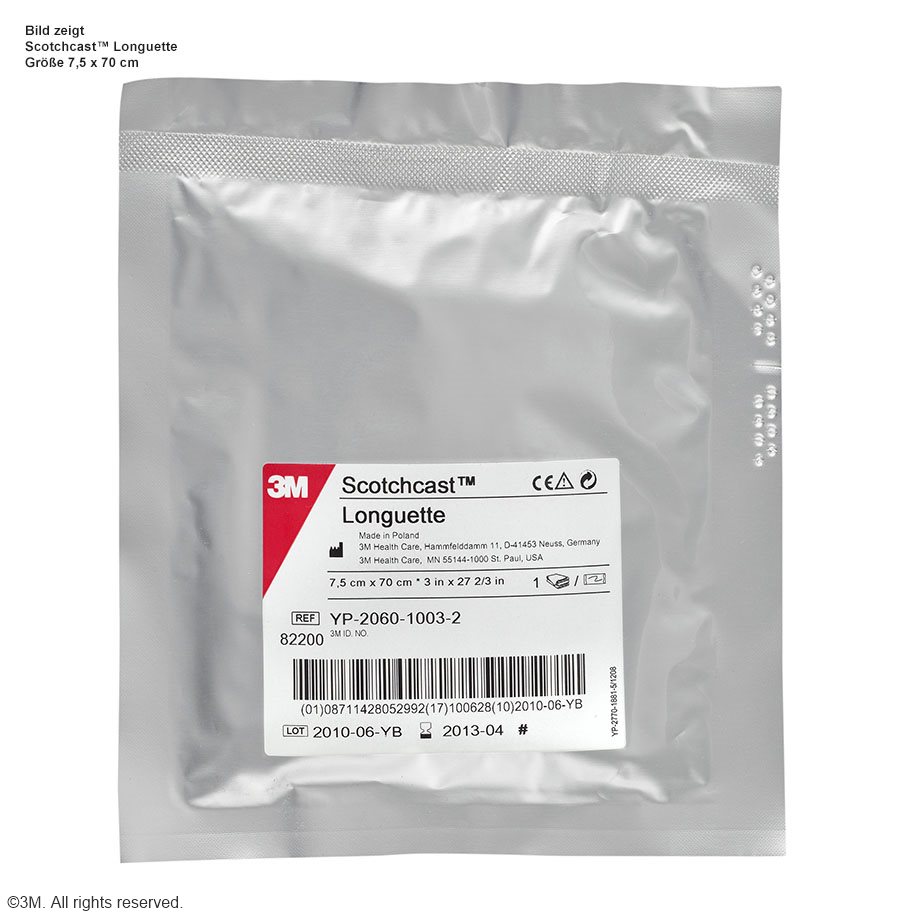 3M Scotchcast Longuetten dreilagig, 10,1 x 90 cm (10 Stck.)