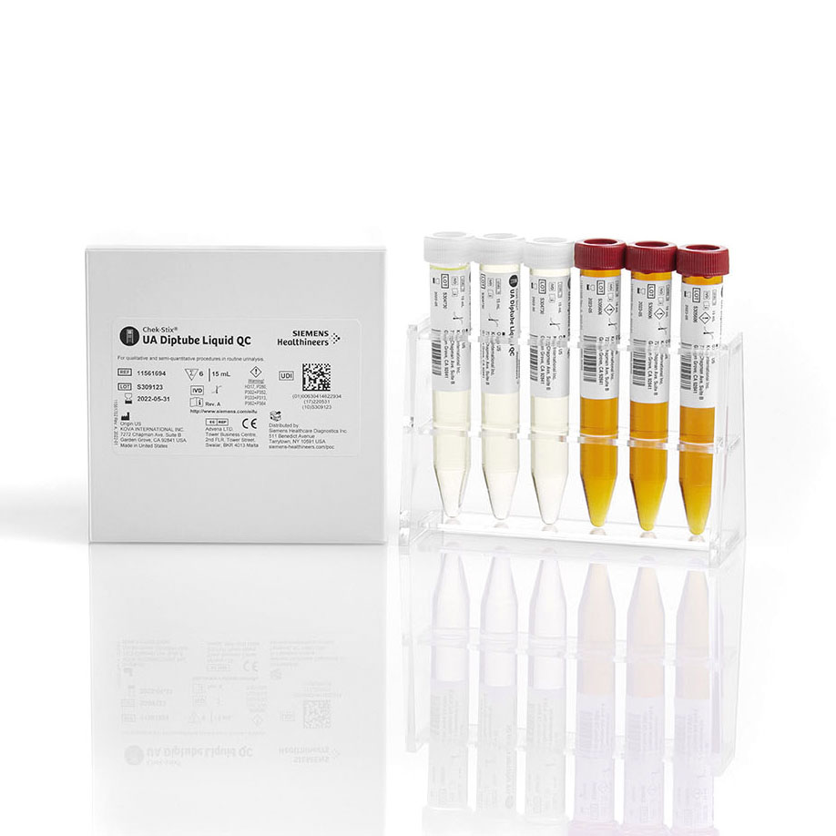 Chek-Stix UA Diptube Liquid QC gebrauchsfertige Flüssigkeitskontrolle