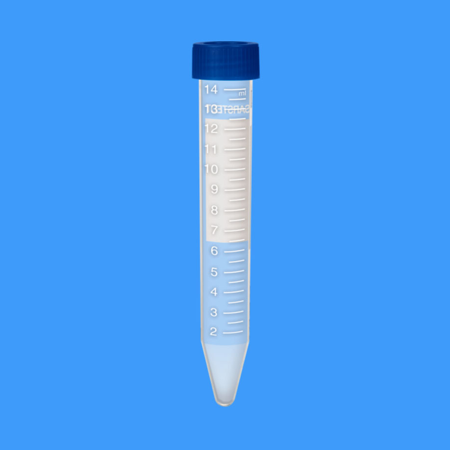 *PP-Schraubröhrchen 15 ml, 120 x 17 mm -ausser Handel-/Alternative: SAR 62.554.001
