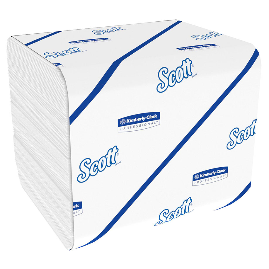 SCOTT Control Toilet Tissue, 2-lagig, weiß, 11,7 x 18,6 cm (36 x 220 Bl.)