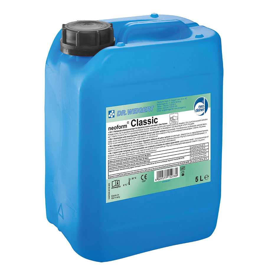 neoform Classic 5 Ltr. Flächendesinfektionsreiniger