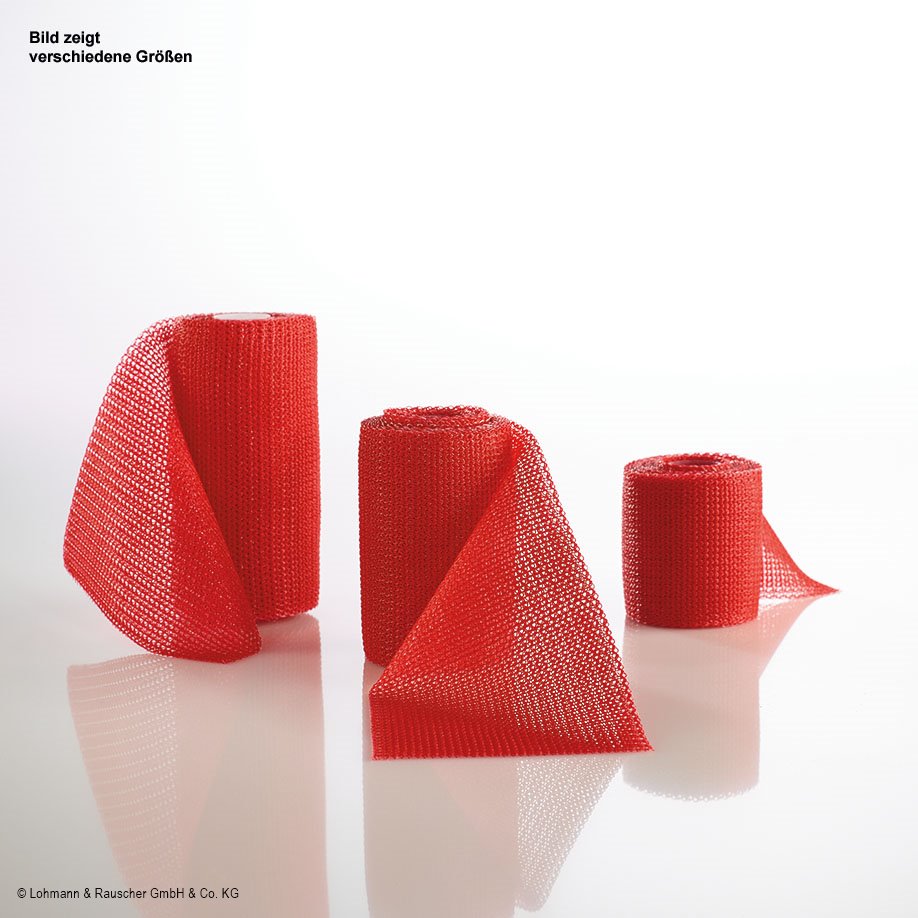 Cellacast Xtra rot 3,6 m x 5 cm, synthetische Stützverbände (10 Stck.)