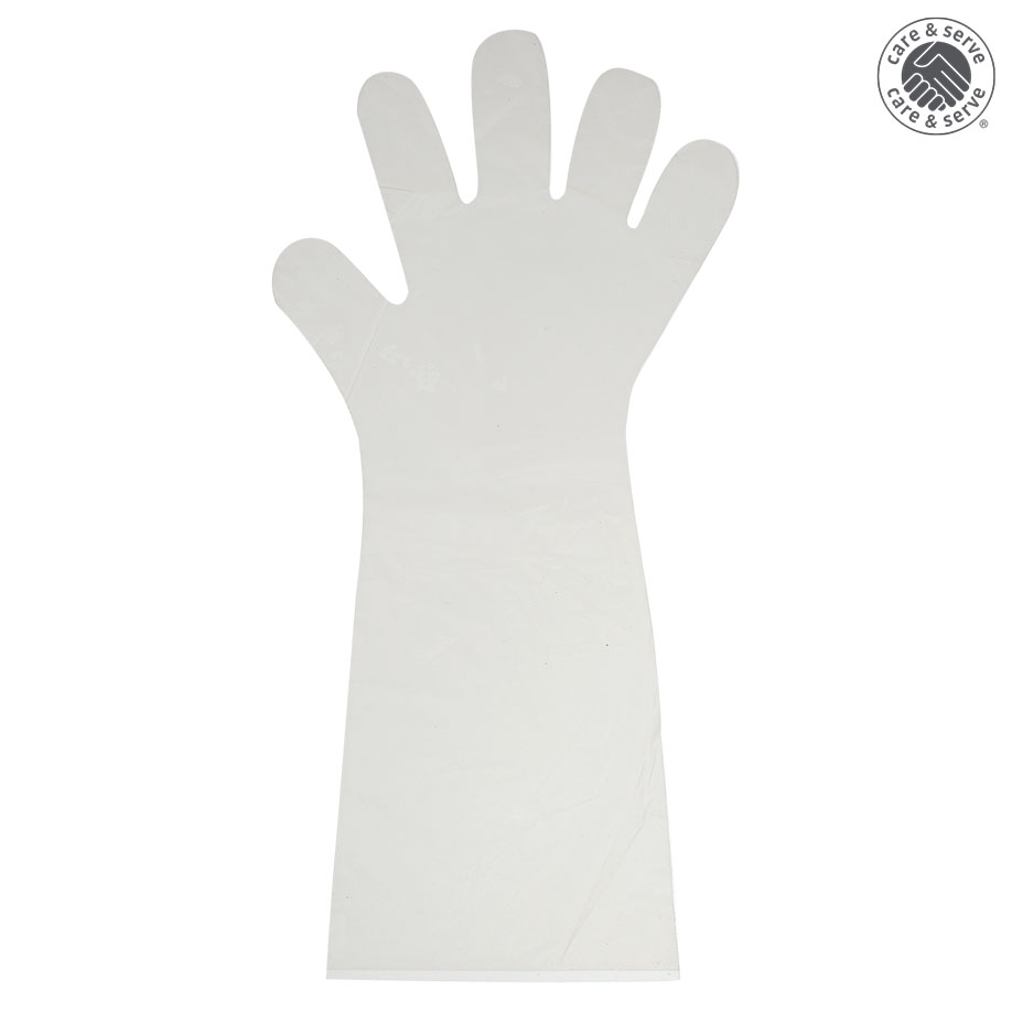 wiroBEND PE-Handschuhe Standardgröße, ca. 53 cm lang (50 Stck.)