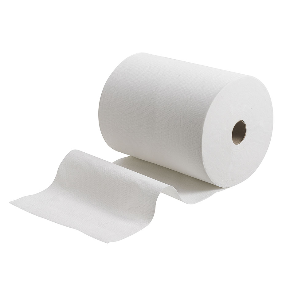 SCOTT Control Slimroll Rollenhandtücher 1-lagig, weiß, 19,8 cm x 165 m (6 Rl.)